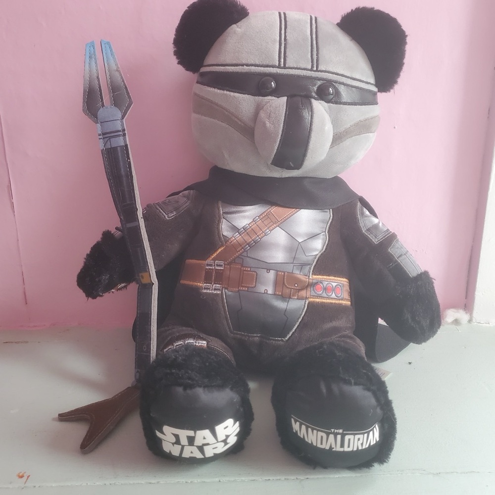 Star Wars Black and Gray Plush Toy Stuffed Animal